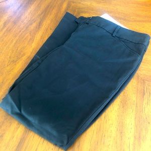 Talbots Black Hampshire Ankle Pants Sz 12